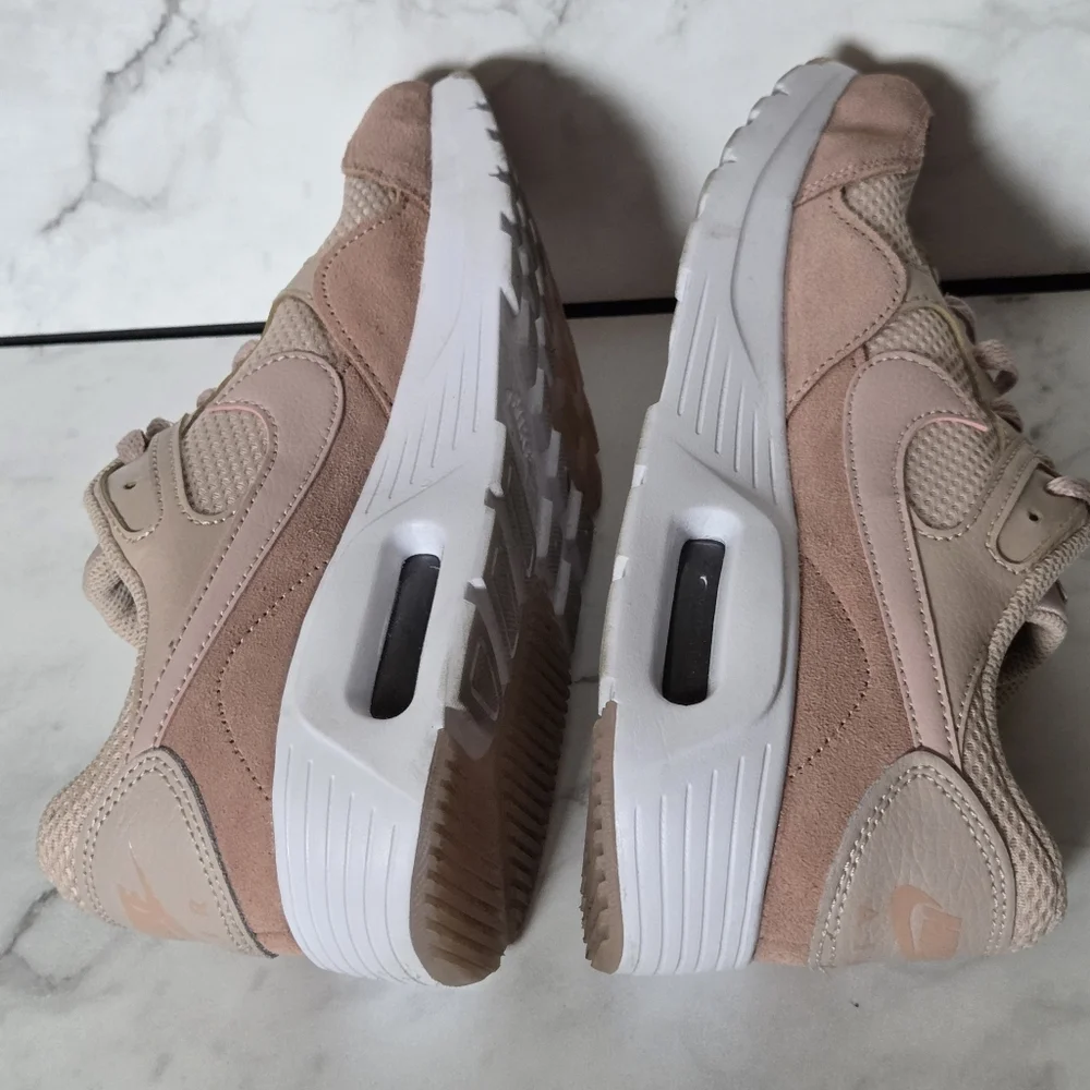 Nike Air Max SC Fossil Stone Tan Womens Sneakers Shoes Size 8.5 - Picture 6 of 9